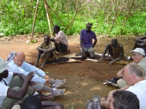 meeting with the local
