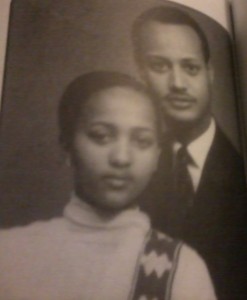 with wife