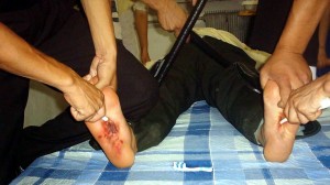 torture foot