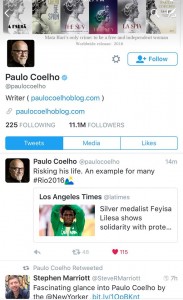 paulo coelho feyisa