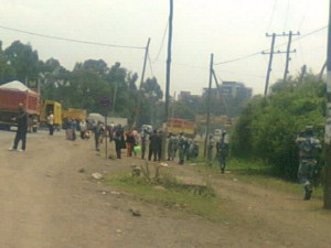 የአንድነት ፓርቲ ከፍተኛ አመራሮችና አባላት አንዷለም አራጌን እንዳይጠይቁ በልዩ ሀይል ተባረሩ