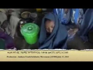 አማራ የሚፈናቀለው ሆነ የሚገደለው በመንግስት ፍቃድ ነው!