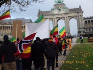 THE BRUSSELS ETHIOPIAN HISTORICAL MARCH!