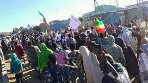 አምስተኛ ቀኑን ያሳለፈው የሕንጣሎ ወረዳ ተቃውሞ ቀጥሏል